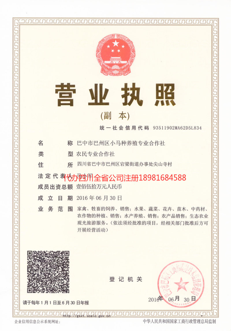 大庆大庆小马种养殖专业合作社